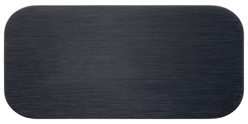 satin black, anodized (CO 005)
