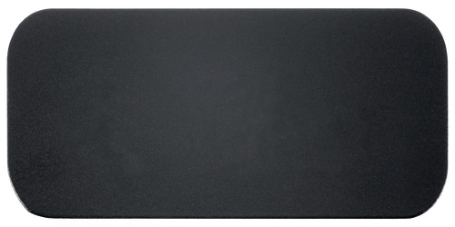 RAL 9005 jet black matt, liquid electrostatic coated (CO 062)